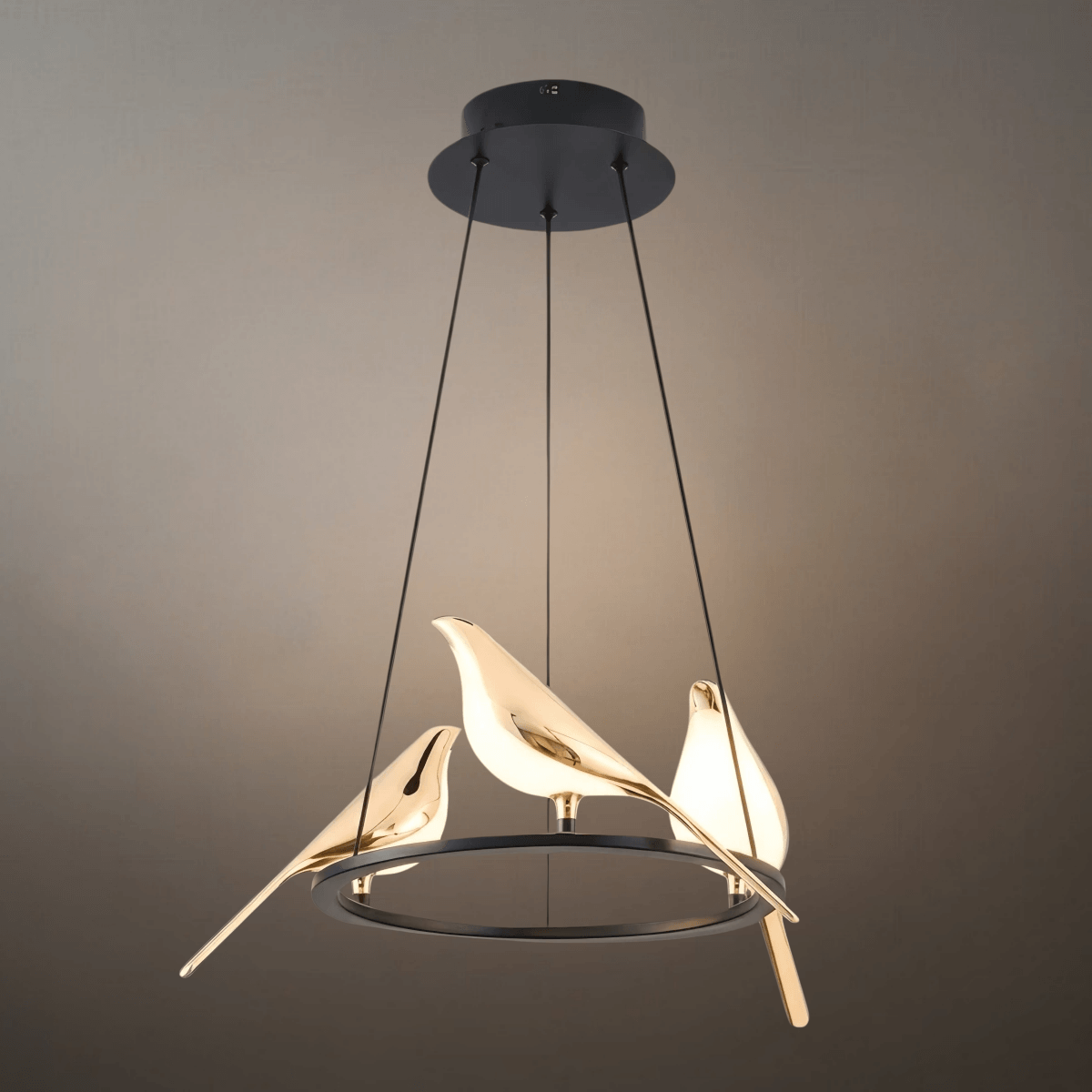 Vivara Nordic Magpie Bird Chandelier